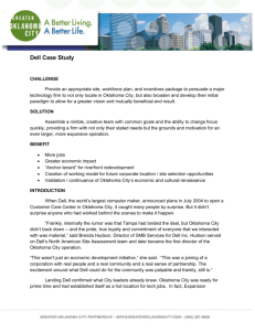 Dell Case Study - Greater Oklahoma City Economic Development