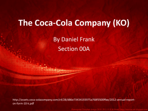 The Coca-Cola Company (KO)