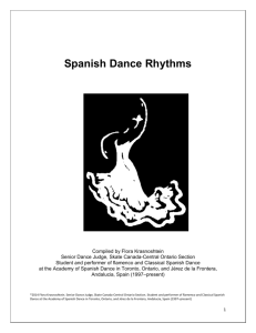 Spanish Dance Rhythms