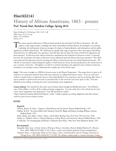 History of African Americans, 1865 - present