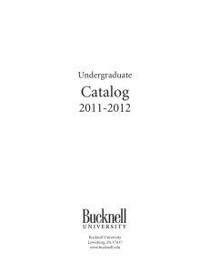 Catalog - Bucknell University