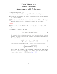 Assignment #2 Solutions