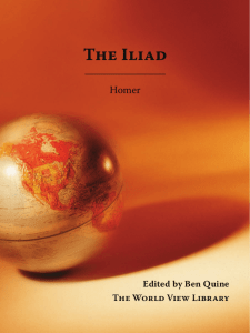 The Iliad - Cornerstone Curriculum