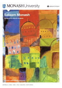 Salaam Monash - Monash University
