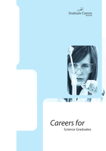 Careers in Science - Graduate Careers Australia