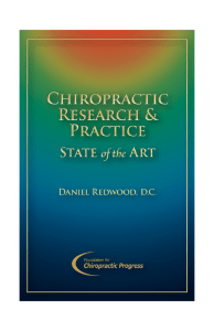 Chiropractic Research and Practice