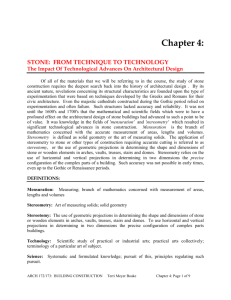 Chapter 4: Stone: From Technique to Technology