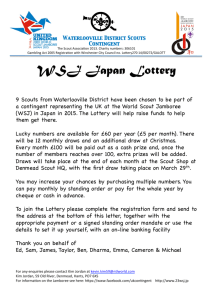 Japan lottery letter.pptx - Waterlooville District Scouts