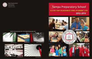 hONOR CODE - Tampa Preparatory School