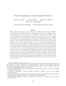 Finite Population Causal Standard Errors