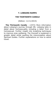The Thirteenth Candle (1972)