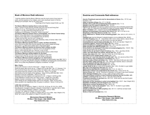 PDF reference sheet - Mormonism Research Ministry