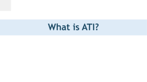 What is ATI? - Global Health College