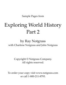 Exploring World History Part 2