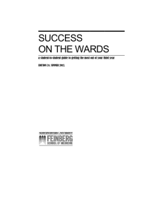 Success on the Wards - Feinberg School of Medicine