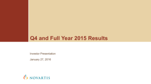 Q4 and Full Year 2015 Results