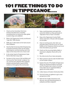 101 free things to do in tippecanoe….. - Visit Lafayette