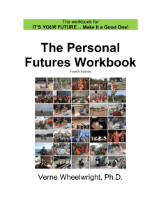 to THE PERSONAL FUTURES WORKBOOK