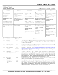 Morgan Stanley & Co. LLC