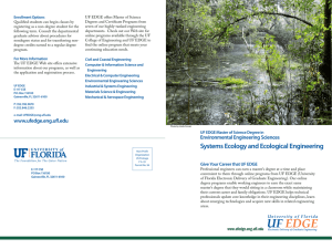 Systems Ecology And Ecological Engineering