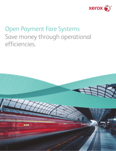 Open Payment Fare Systems