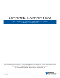 CompactRIO Developers Guide
