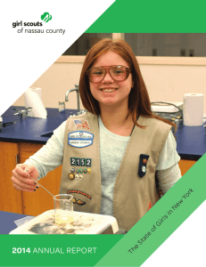 Annual Report - Girl Scouts of Nassau County