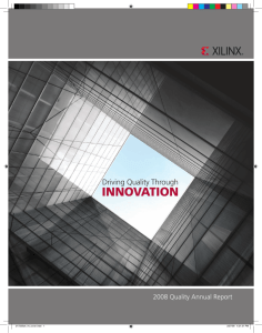 2008 Quality Annual Report