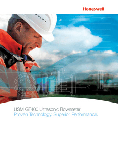 USM GT400 Ultrasonic Flowmeter Proven Technology. Superior