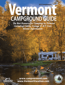 PDF Campground Guide - Vermont Campground Association