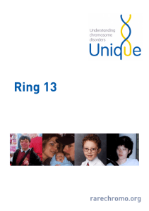 Ring 13 FTNW - Chromosome - Unique The Rare Chromosome