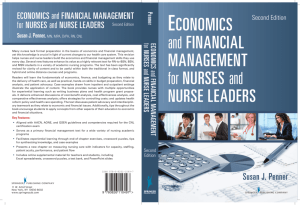 Economics and Financial Management for Nurses