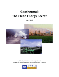 Geothermal: The Clean Energy Secret