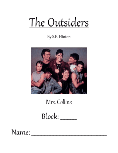 the outsiders packet