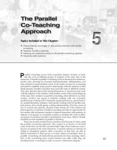 The Parallel Co-Teaching Approach
