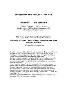 here - The Foxborough Historical Society and Foxborough Historical