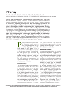 Pleurisy - American Academy of Family Physicians
