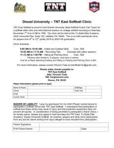 Drexel University – TNT East Softball Clinic