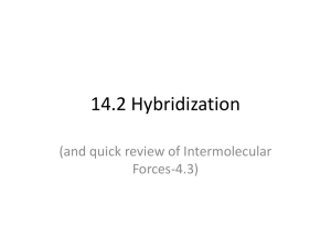 14.2 Hybridization revised