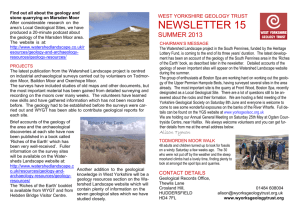 Newsletter 15 Summer 2013