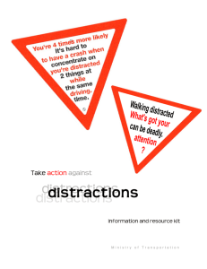 Take Action Against Distractions Resource Kit