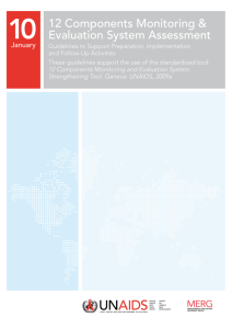 12 Components M&E System Assessment