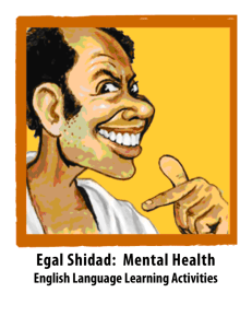 Egal Shidad: Mental Health