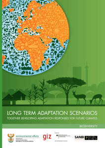 long term adaptation scenarios - Department of Environmental Affairs