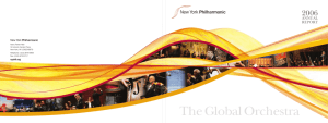 2006 Annual Report - New York Philharmonic