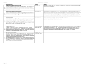 1 Sectional Descriptions