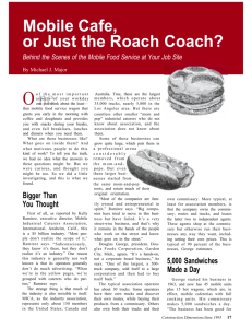 Mobil Cafe, or Just the Roach Coach?