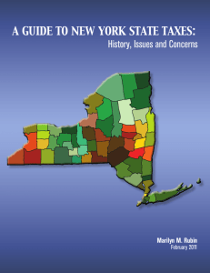 A Guide to New York State Taxes