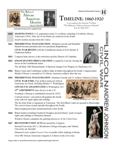 Timeline - National Humanities Center