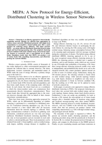 MEPA: A New Protocol for Energy-Efficient, Distributed